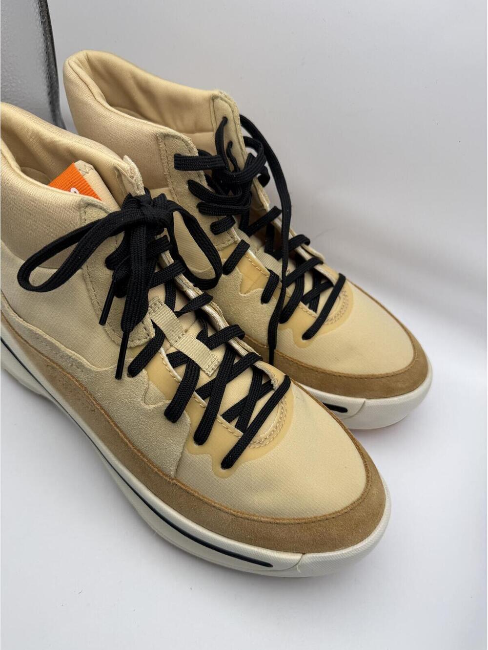 Sorel Beige Brown High-Top Sneakers Size 7 with Black Laces ONA 503 Mid Sneaker - Picture 6 of 11